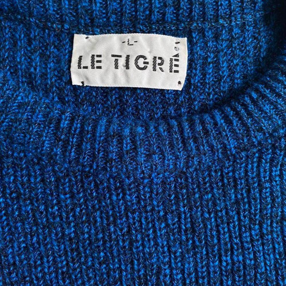 Vintage blue sweater - Picture 4 of 7